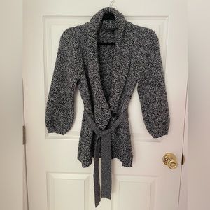 BCBC MaxAzria Merino Wool 3/4 Length Sleeves Sweater Cardigan